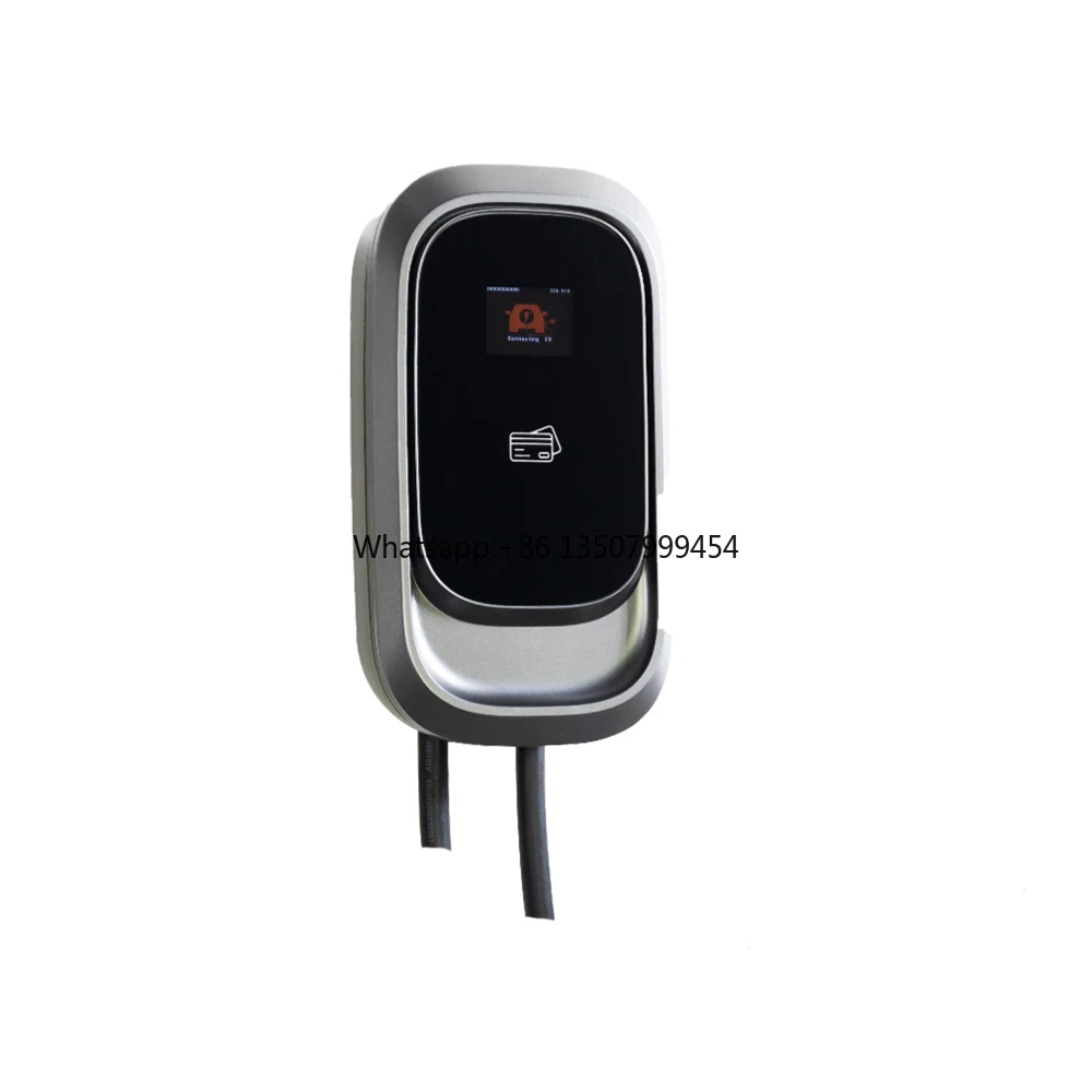 

Wall Mount Battery BoX 7kw 3.5kw Wallbox EV Charger Type 2 Type 1 Charging Connector Han