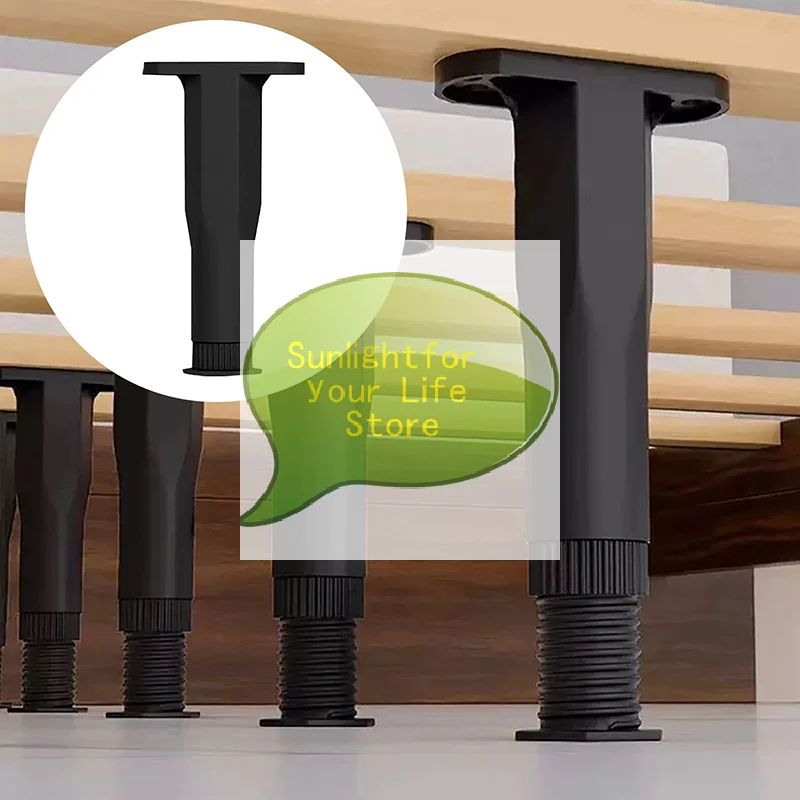 

ГОРЯЧАЯ НОВИНКА! Телескопическая регулируемая опорная ножка для кровати, усиленная пластиковая мебельная ножка, ножка для дивана, опорный кронштейн для основания кровати