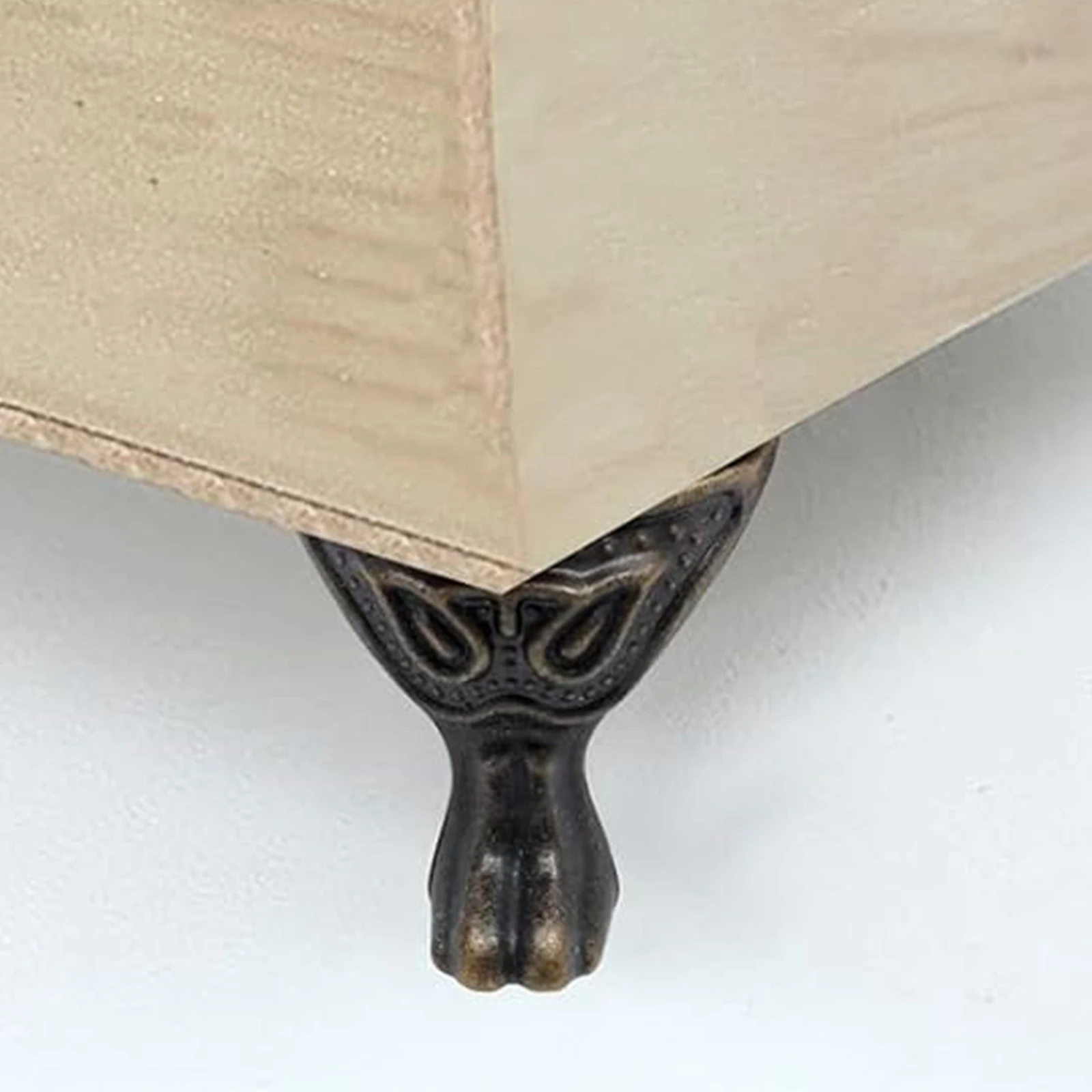 

Ножки коробки, ножки для украшения коробки, менее ржавые одинаковые винты, винтажный дизайн с узором, цинковый сплав, деревянные коробки для домашнего офиса