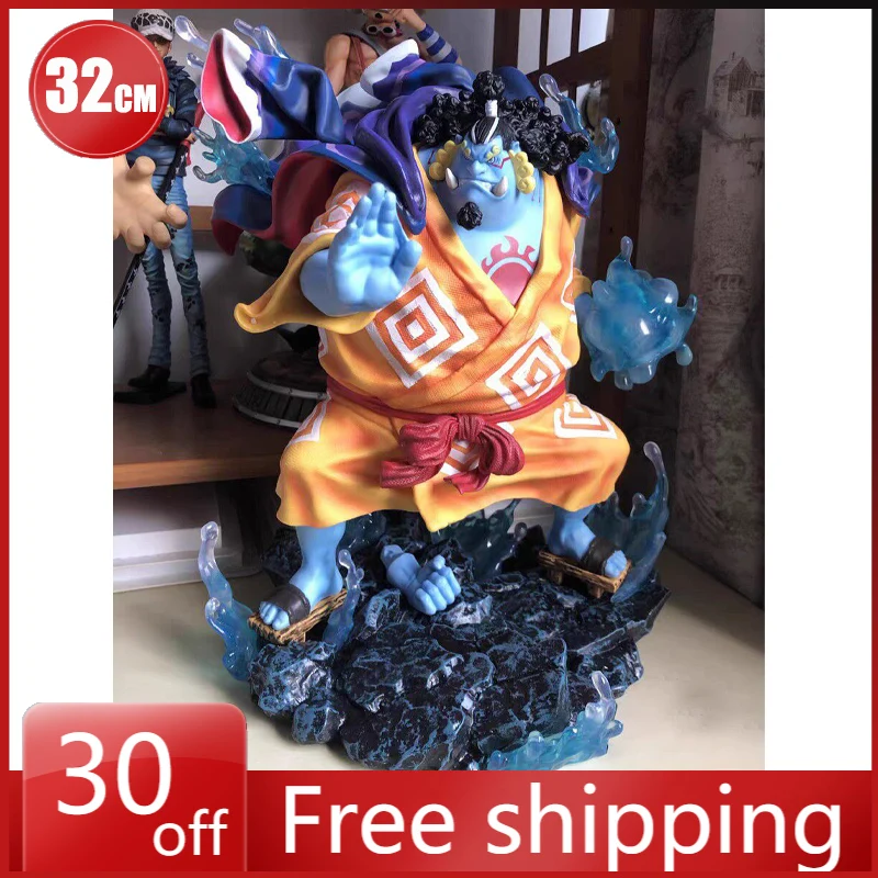 

32 см ONE PIECE фигурка Jinbe Dream чрезвычайно большая коллекция аниме модель из смолы настольный орнамент украшения детские игрушки подарки