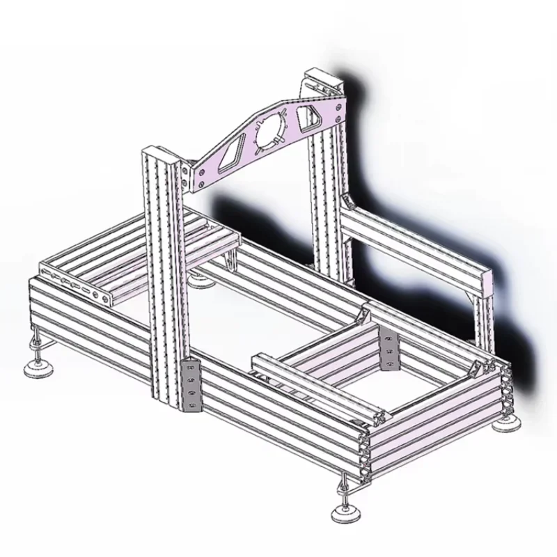 Maßgeschneidertes Aluminiumprofil 40160 DIY Sim Racing Cockpit Direktantrieb Motion Playstation Gaming Car Driving Simulator Sim Rig