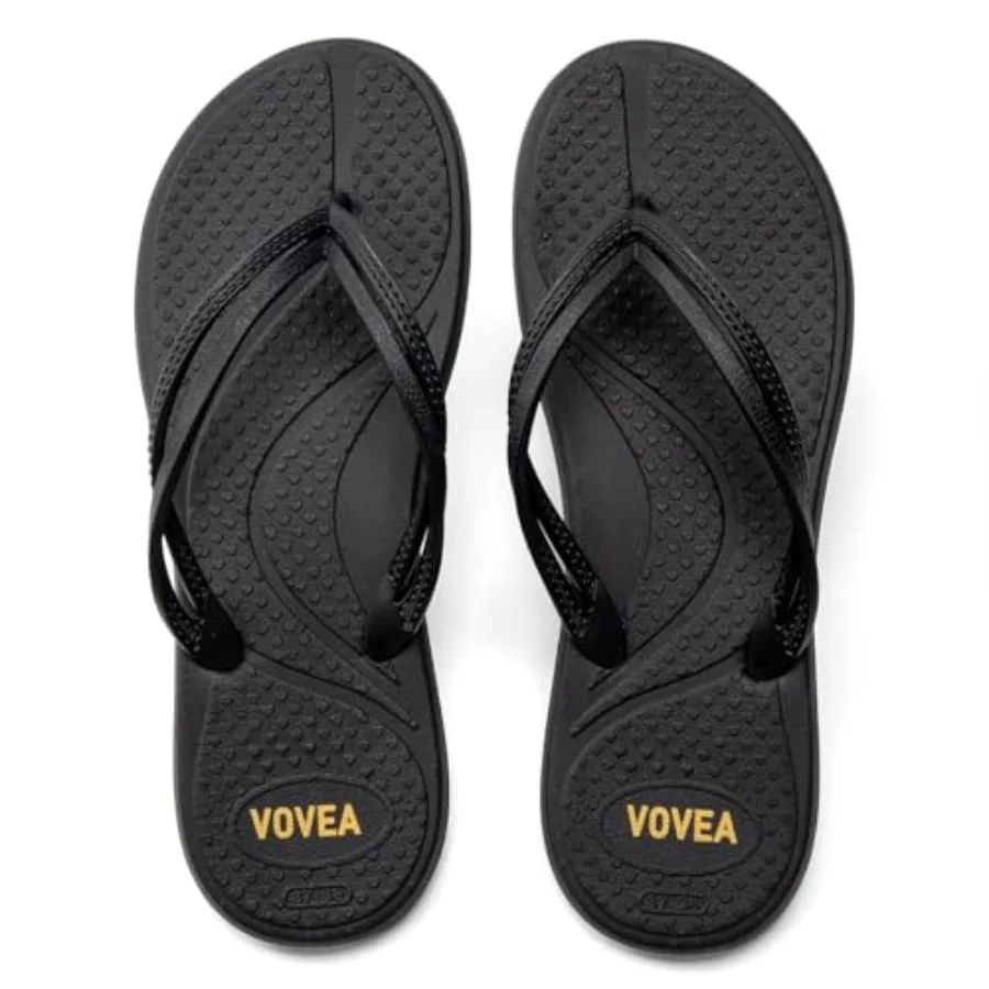 

VOVEA Flip Flops For Women Non-Slip Bathroom Shower Shoes Cushion foam Indoor and Outdoor Sandals