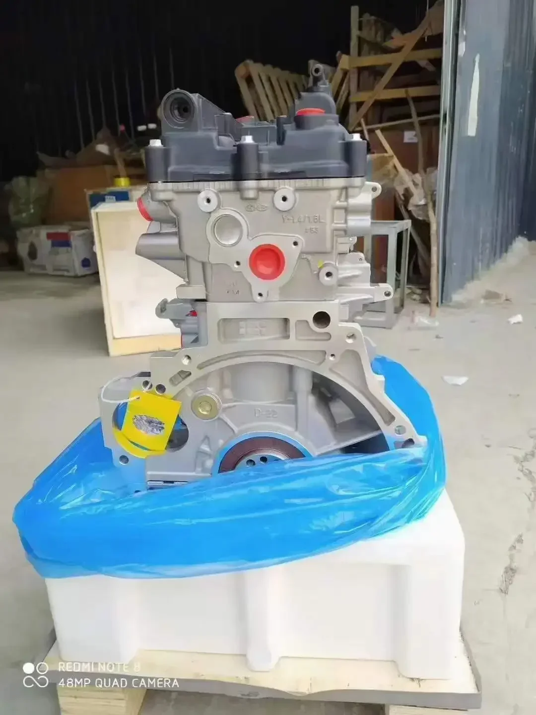 Nuevo motor de coche completo de gasolina G4FJ 1.6L garantizado para Hyundai Sonata y Kia Ceed modelo de Metal de 4 cilindros Elantra/Ac