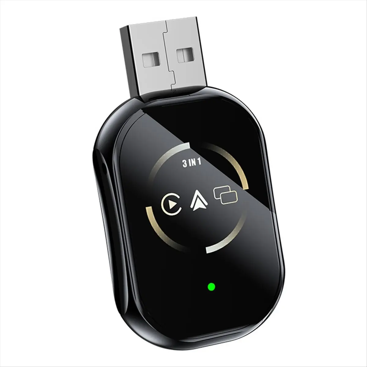 Fits for  Wireless Carplay for Airplay Adapter Android Auto Bluetooth+WiFi USB Dongle Wired Carplay to Wireless