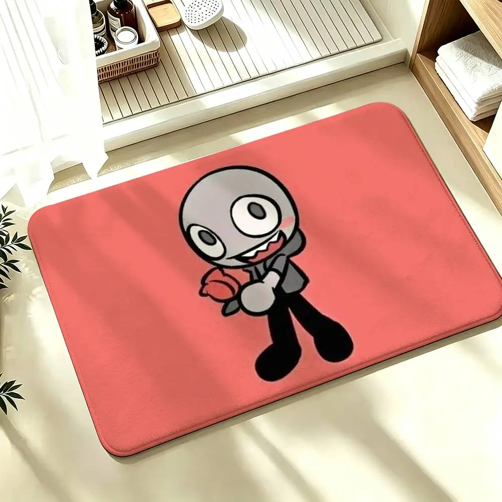 Game-e Your Boyfriend Shower Room Absorbent Small Floor Mat Soft Comfortable Decorative Foot Mat