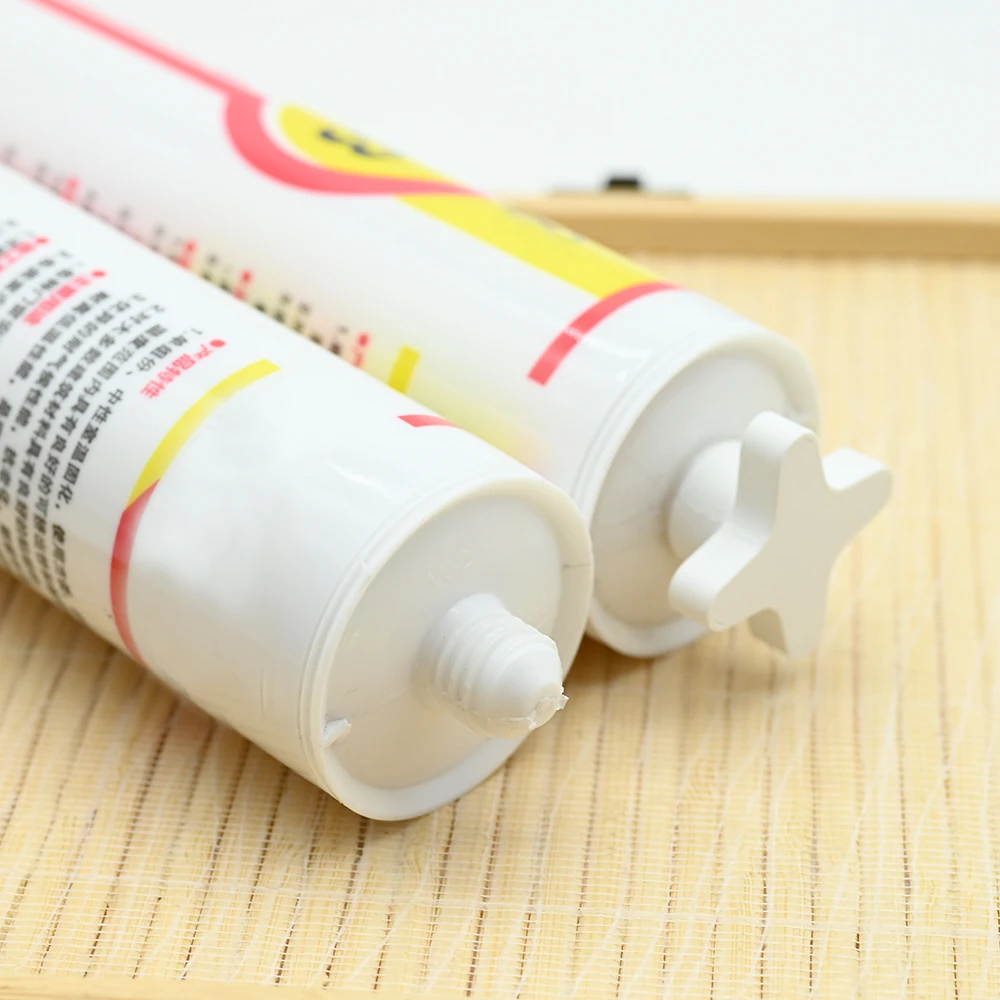 5PCS white Glass Glue Caps - Durable Plastic Sealing Caps for Standard Glue Bottles, Portable Decoration Tools