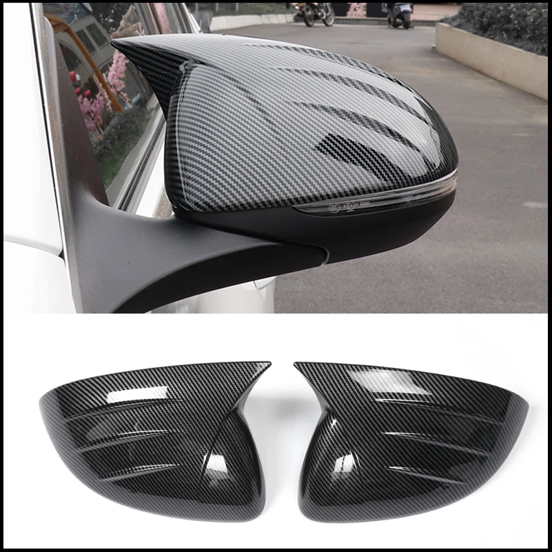 

Car Styling For Mercedes Benz C Class GLC C200 C220 C300 2022 2023 Rearview Mirror Cover Sticker Trim Vehicles Auto Accessories