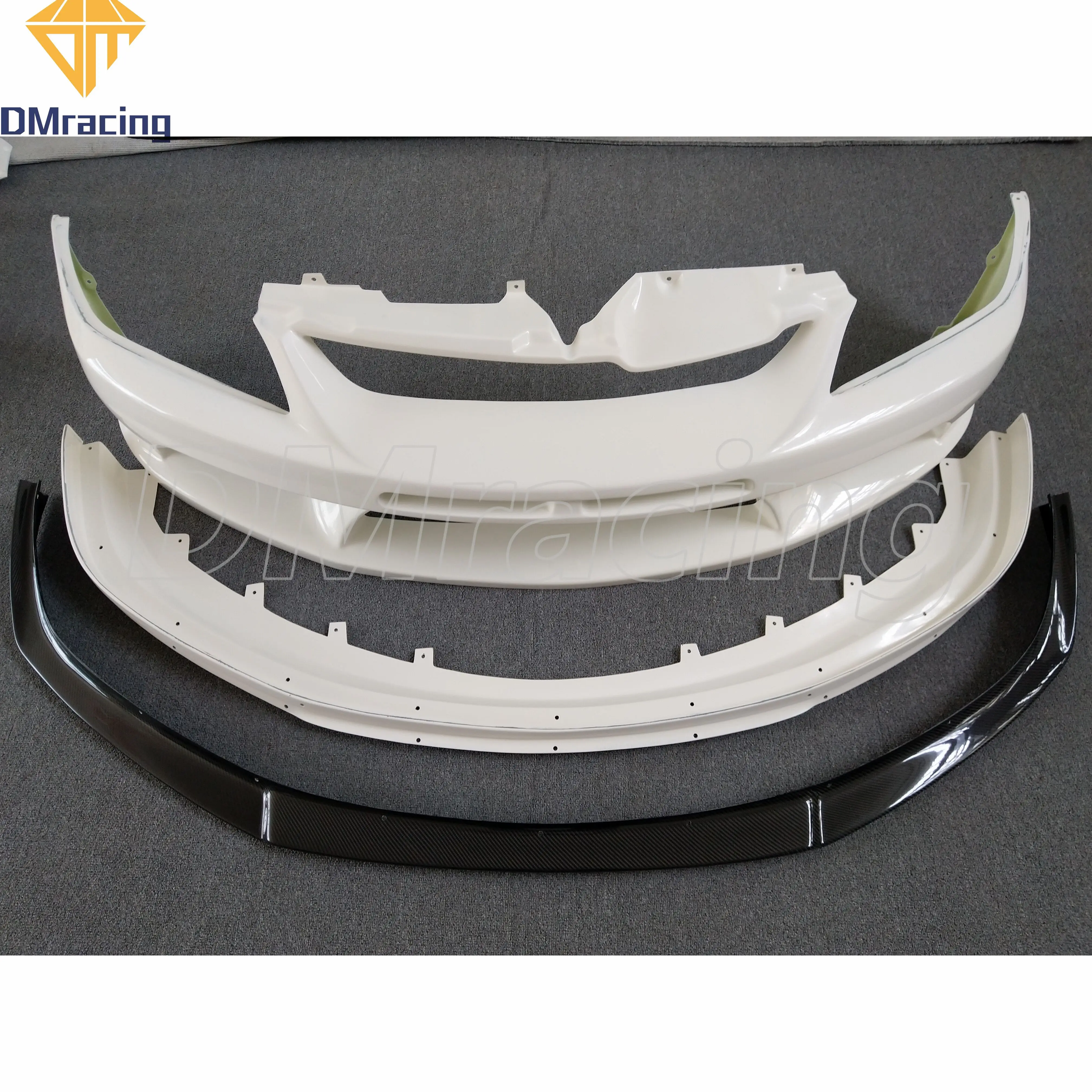 VARI VRS HURTLING STYLE HALF CARBON FIBER BUMPER BODY KIT for MITSUBISHI LANCER EVOLUTION EVO 7 8 9 2001-2007 - view 2