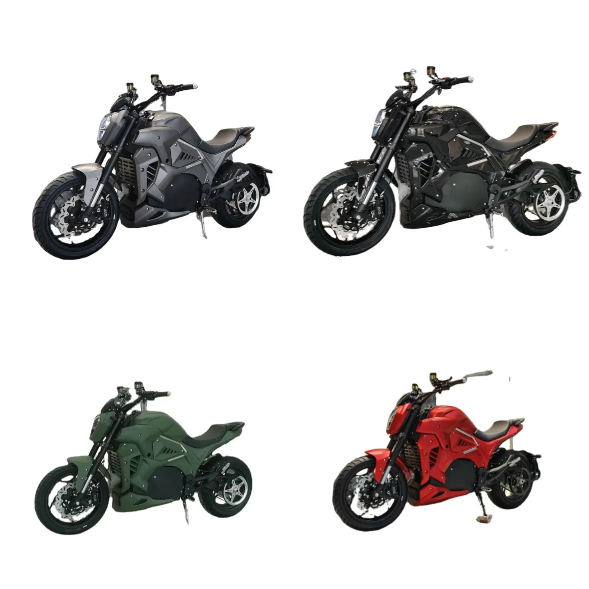

2025 Newest Professional Sportsbike 3000w 72v Lithium Racing Electric Motorcycle Mid Motor Off-road Motorcycles Electric Motorb