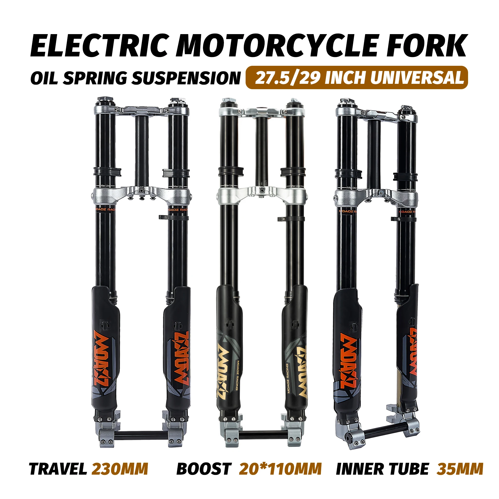 

27.5 29 Inch Dirt Bike Part Light X S Motorcycle Shock Absorber Front Fork for TALARIA STING SURRON