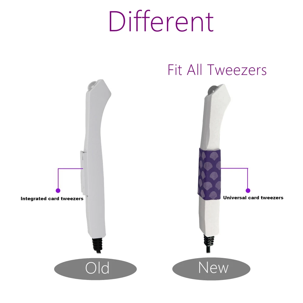 Uv LED Eyelash Light Tweezers System Handheld Uv Lash System Uv Glue Fast Curing Lamp Eyelash Extension Fit Any Tweezers