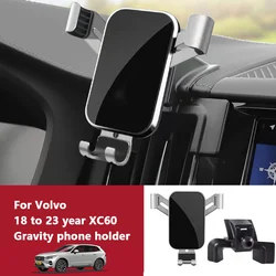 Car Mobile Phone Holder For Volvo XC60 S90 V90 XC40 S60 V60 XC90 Special GPS Gravity Navigation Special Bracket GPS Support