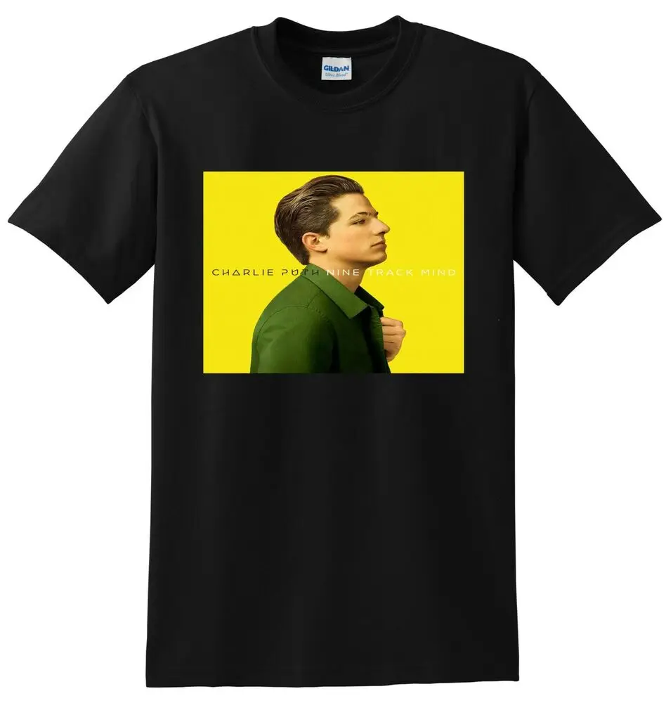 CHARLIE PUTH T SHIRT nine track mind vinyl cd cover SMALL MEDIUM LARGE or XLHigh Quality 100%Cotton Short Sleeve