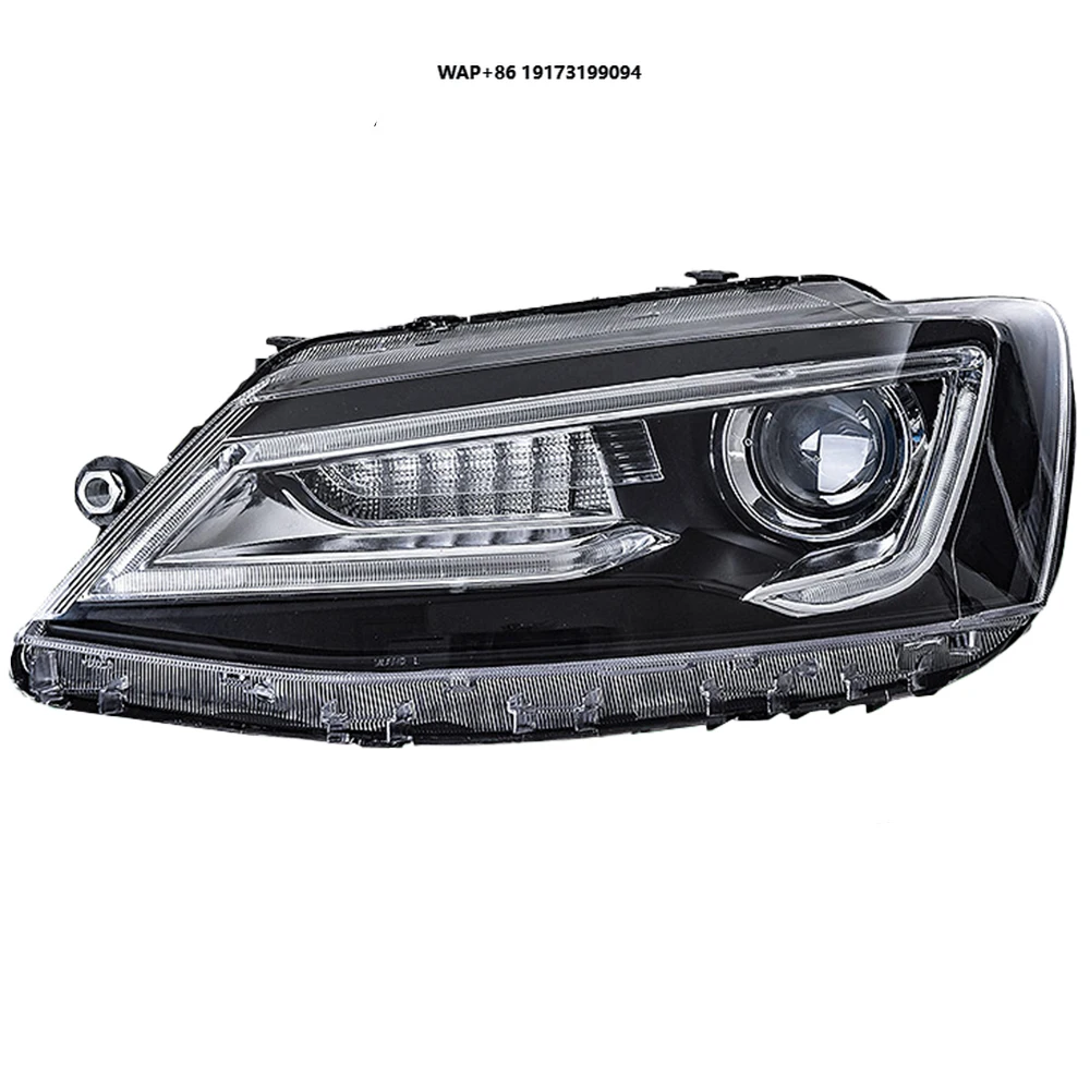 Car Styling for VW Jetta Headlights 2011-2018 Jetta Mk6 Mk7 LED Headlight A5 Design Led Drl Hid Bi Xenon Auto Accessories