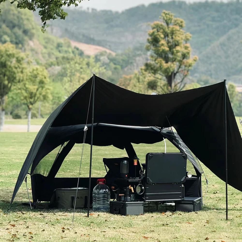 

Подставка для коробок из алюминиевого сплава, складная подставка-органайзер из углеродистой стали, кронштейн для хранения железных коробок для пикника и рыбалки на открытом воздухе
