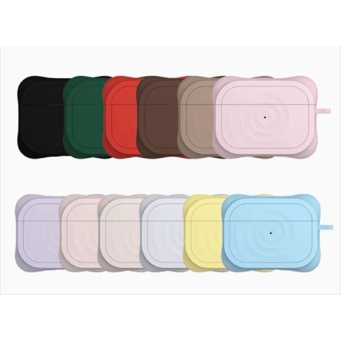 1 Piece Earphone Silicone Case for Airpods 3 4 Pro Pro2 Earbuds Case Cover with Hook - Detail 1