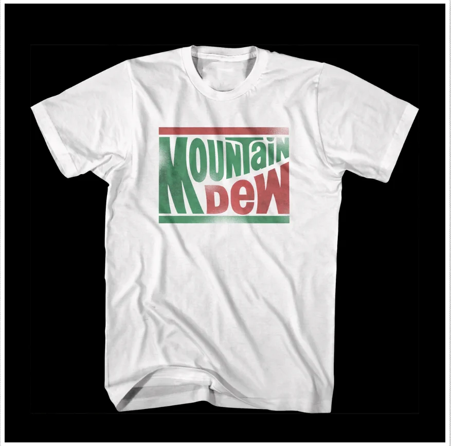 Vintage Logo Mountain Dew T-Shirt Unisex All Size