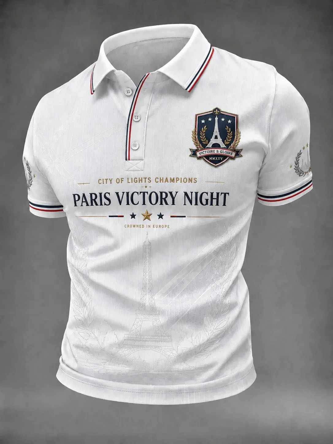 2026 Edition French Fans Football Polo Shirt - 3D Print - Comfortable and Breathable - Suitable for Both Men and Women