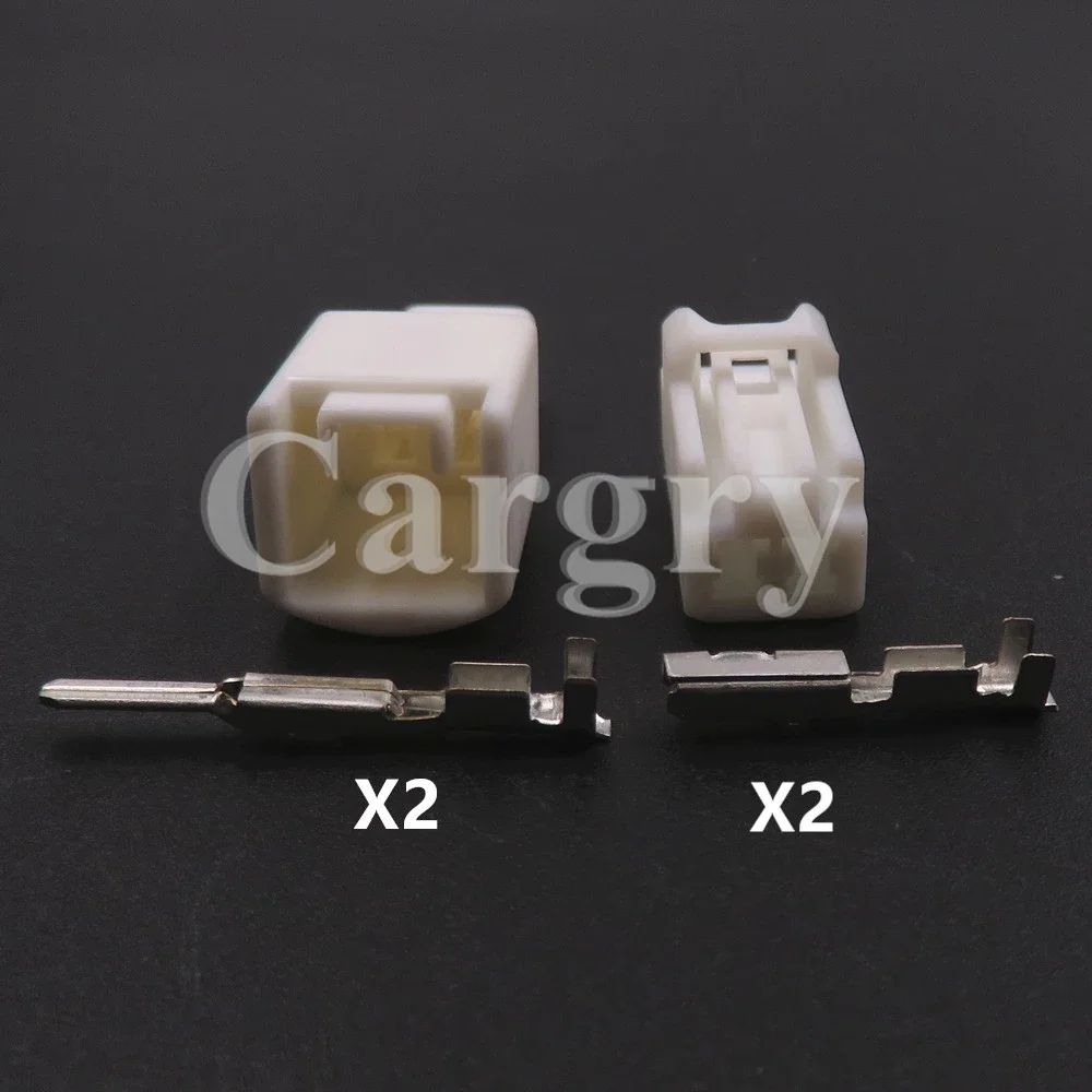 1 Set 2P Car Cigarette Lighter Cable Harness Socket 4A1240-0001 7283-2345 1300-9342 90980-12498 AC Assembly Auto Accessories