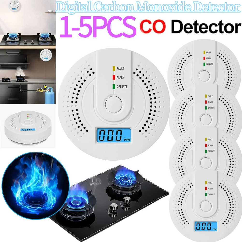 5-1PCS Digital Carb…