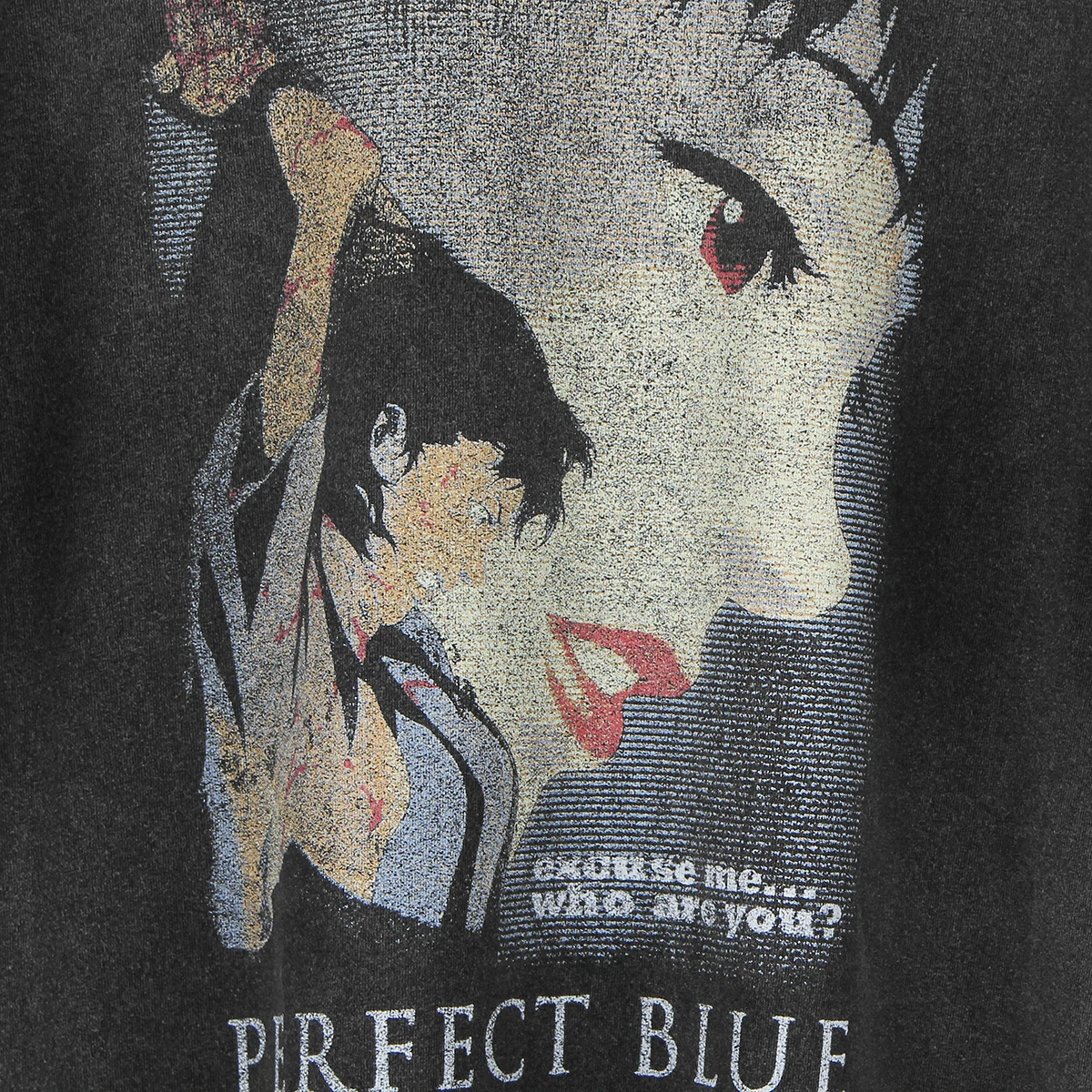 Perfect Blue T-Shirt Japanese Anime Satoshi Kon Paprika Millennium Actress Tokyo Godfathers Men Cotton Summer Tee Shirt