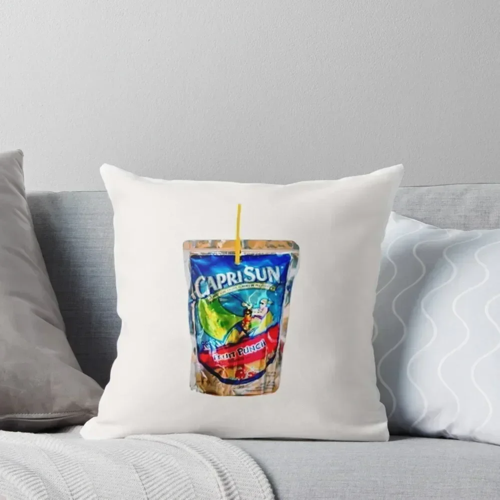 Capri Sun Throw Pillow covers for pillows Decorative Cushions christmas ornaments 2025 pillow