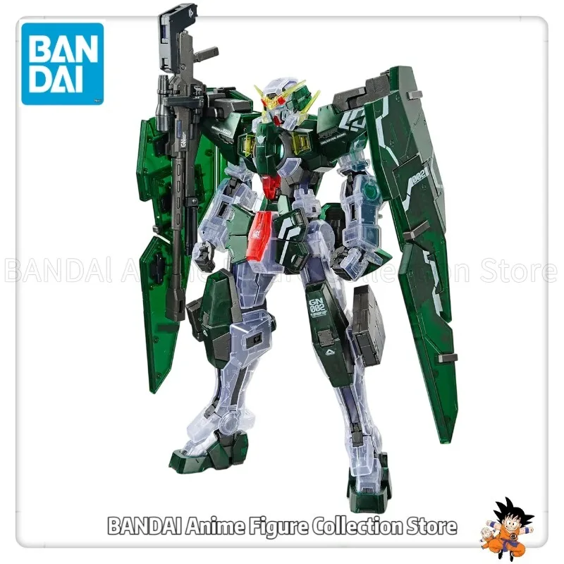 In Stock Original BANDAI SPIRITS MG Kidou Senshi Gundam 00 GN-002 Gundam Dynames CLEAR COLOR Requires Assembly Movable Model