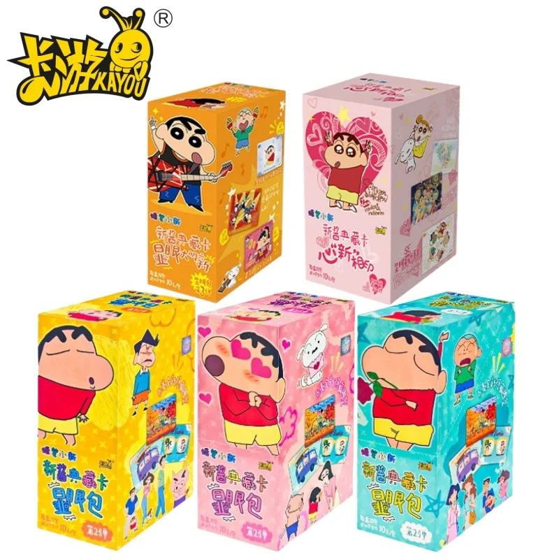 Kaartspel Echt Crayon Shin chan Kaartverzameling Kaart Plakken Prominent Pack Vierde Bullet Tien Yuan Xin Xiang Yin Periferie
