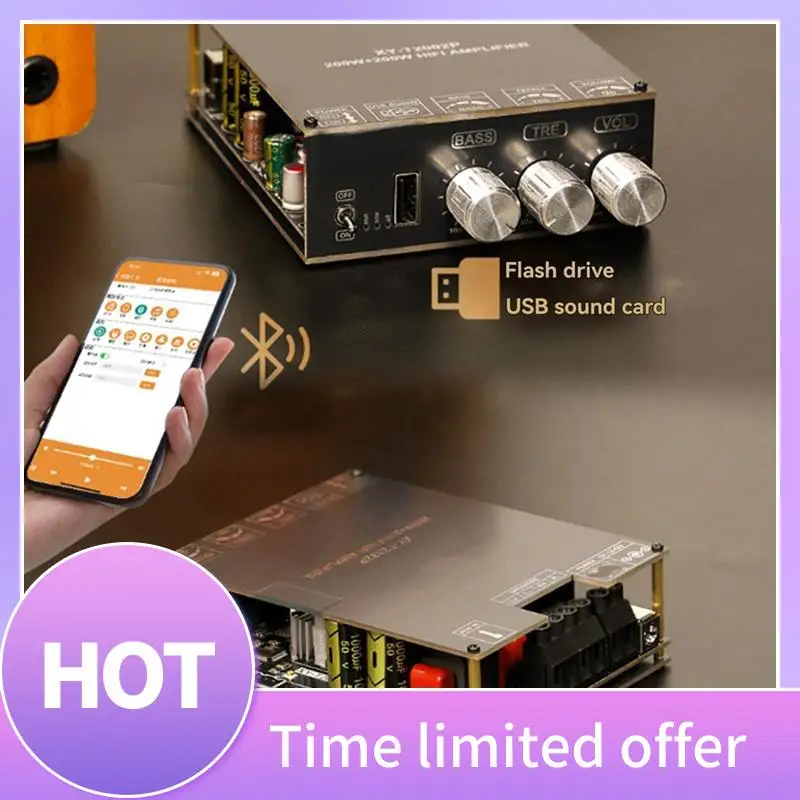 

ABFN-T2002P 200Wx2 Bluetooth цифровой усилитель мощности плата TPA3223 плата усилителя сабвуфер театра аудио стерео усилитель плата