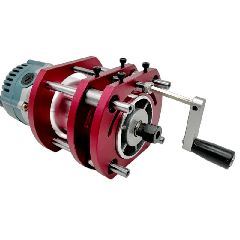 

New flip-chip lifting base, bakelite milling, small gong machine lifting countertop, slotted and tenon trimming