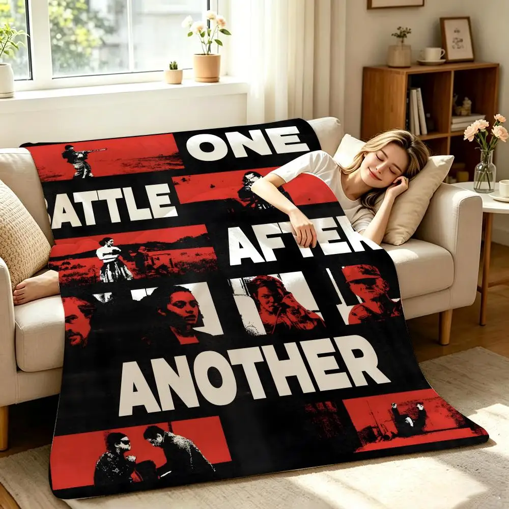 Art O-One B-Battle A-After A-Another Throw Soft Warm Flannel Throw Blanket, Multi-use for Sofa Bed Office Nap