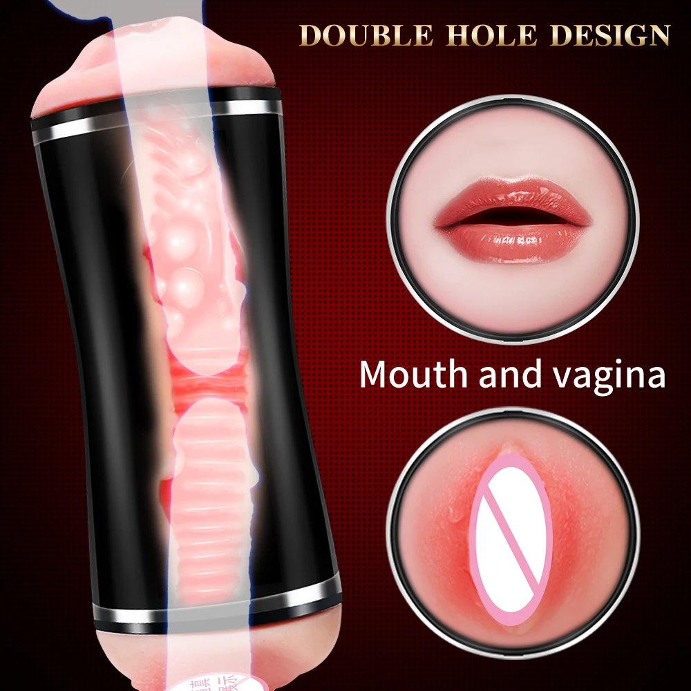 Automatic Sucking Male Masturbator Cup Heating Real Vagina Blowjob Electric Vibrator Pocket Pussy Adult Goods Sex Toys for Men