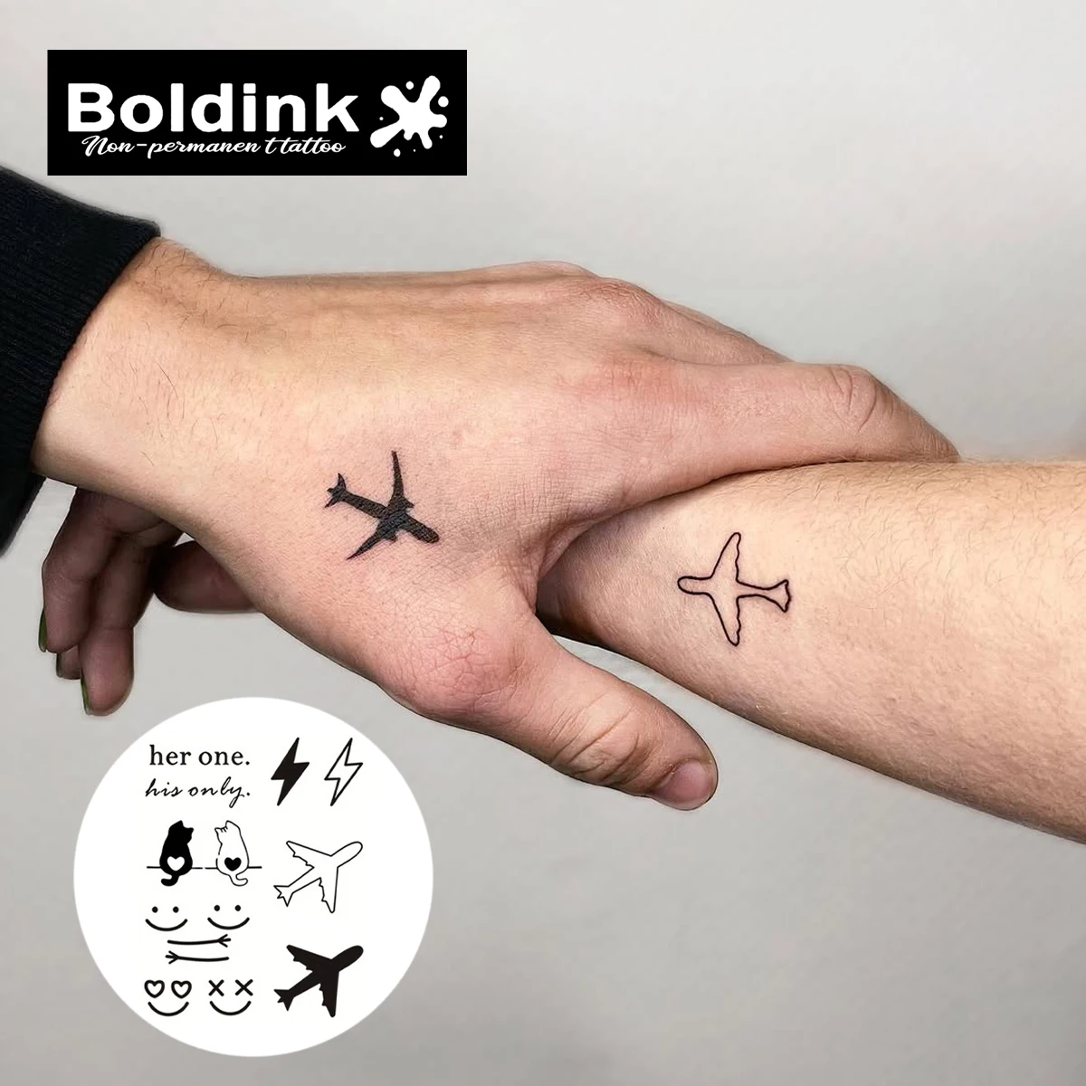 Cute And Loving Temporary Tattoo,Lasts To 15 Days New Technology Magic Waterproof Semi Permanent Sticker.