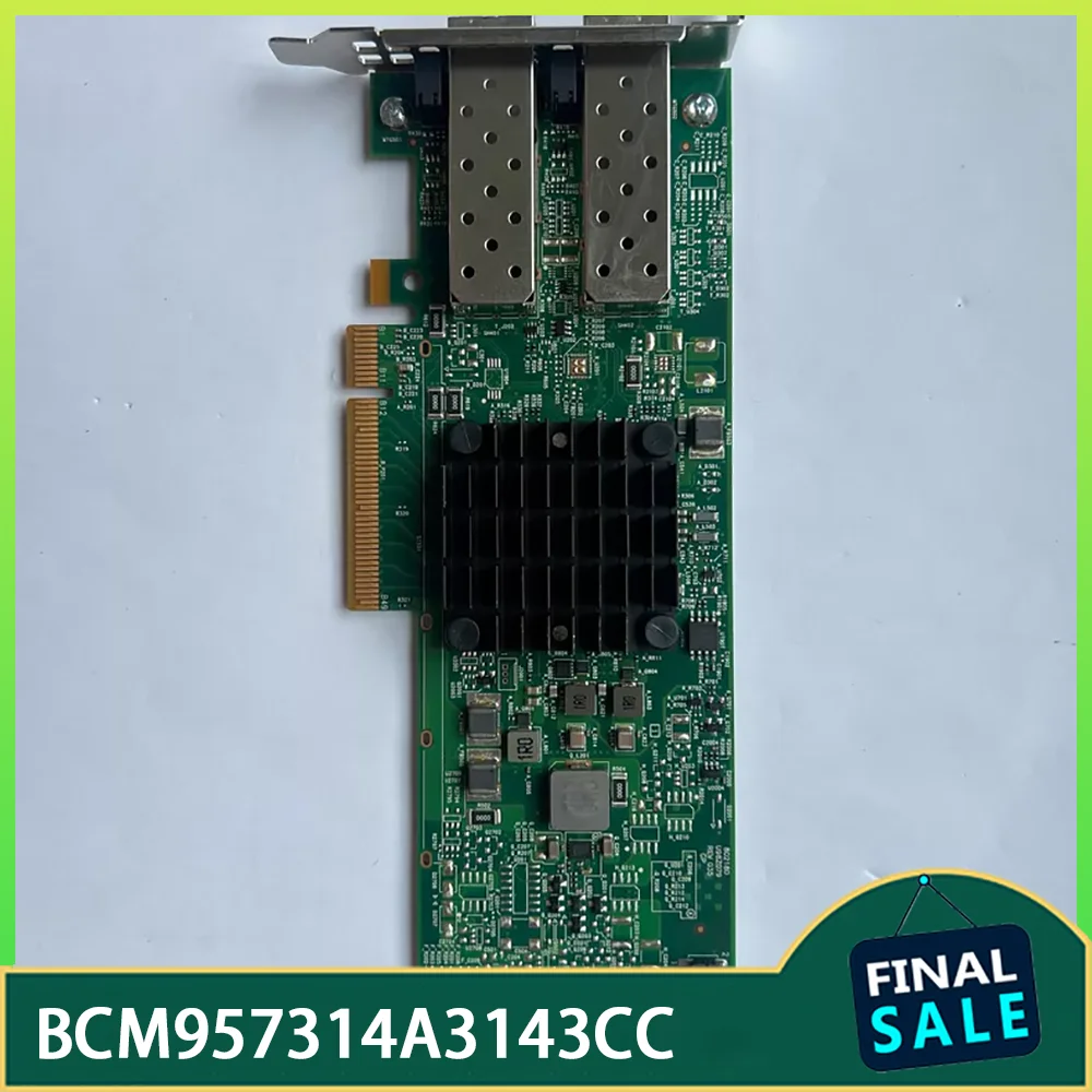 

25G Gigabit Fiber Network Card Dual-port BCM957314A3143CC