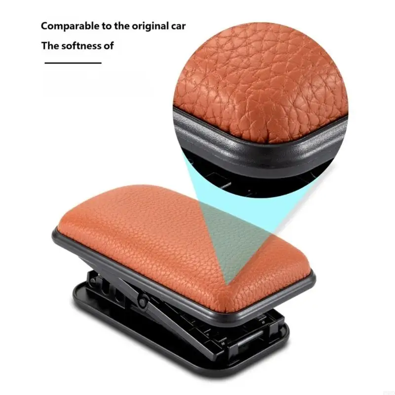Leather-Look Door Armrest Pad for Select Daily Use Fit
