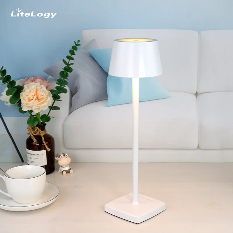 The Lowest Price Modern LED Chargeable Desk Lamp Creative Bedroom Bedside Lamp Atmosphere Decoration USB Small Night Light