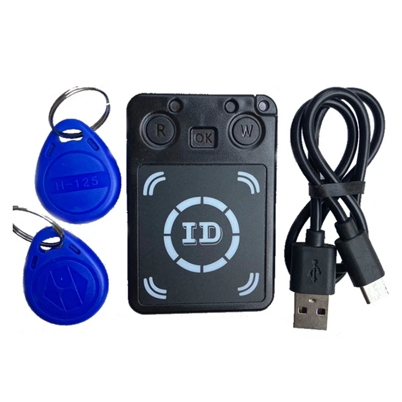 

Мини 125 кГц RFID-программатор Дубликатор копир писатель считыватель писатель клонер идентификационных карт и перезаписываемый ключ