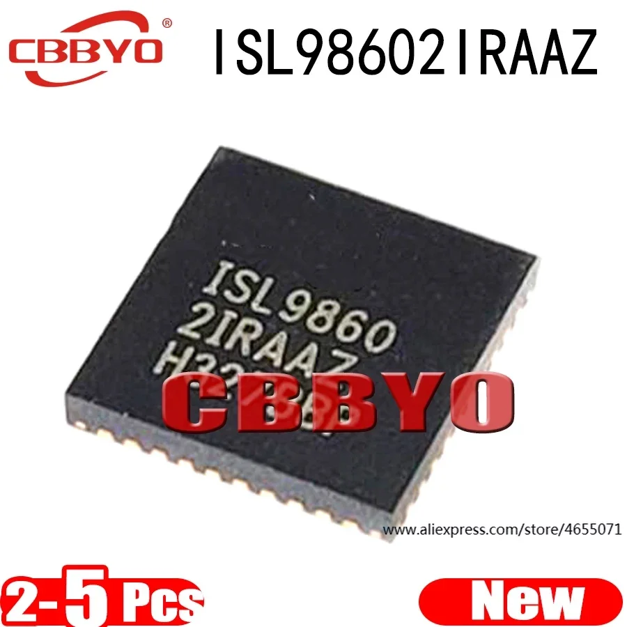 (2-5piece) 100% New ISL98602IRAAZ ISL98602 ISL9860 2IRAAZ QFN-40 Chipset