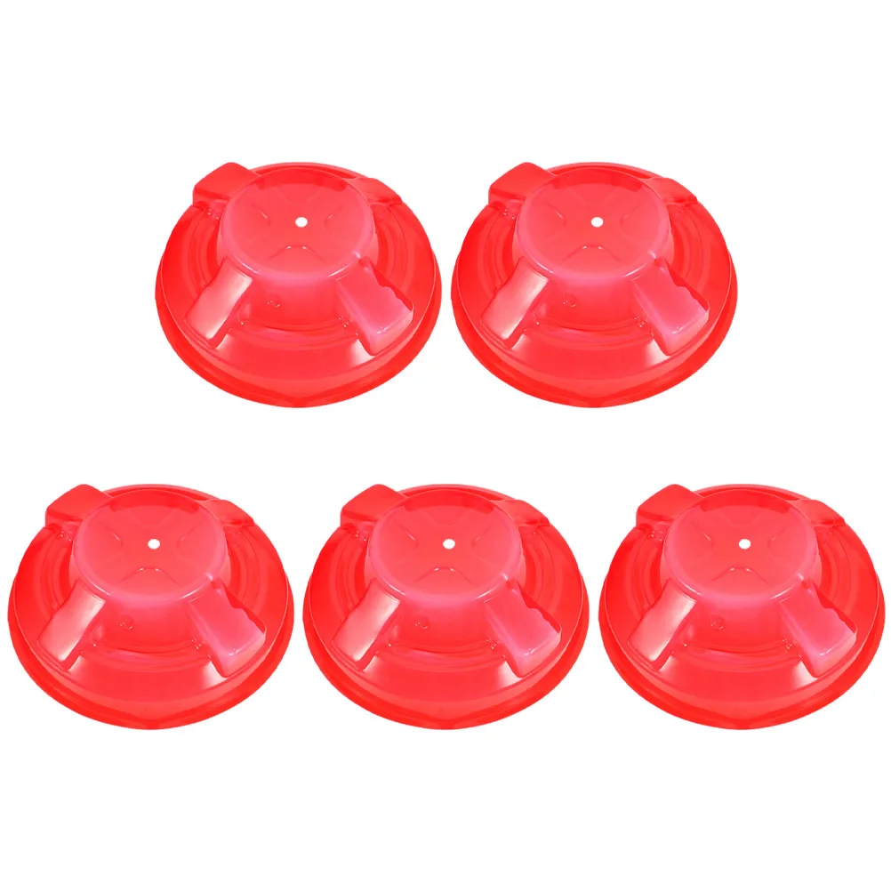 

5 Pcs Smoke Dust Cover Protective for Electronic Alarm Sensation Plastic