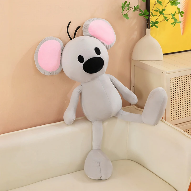 

Cute Garfield Xiao Zhi Plush Toy with Squeaker Cute Squeaky Mouse Stuffed Animal Cartoon Keychain Kids Birthday Xmas Gift for