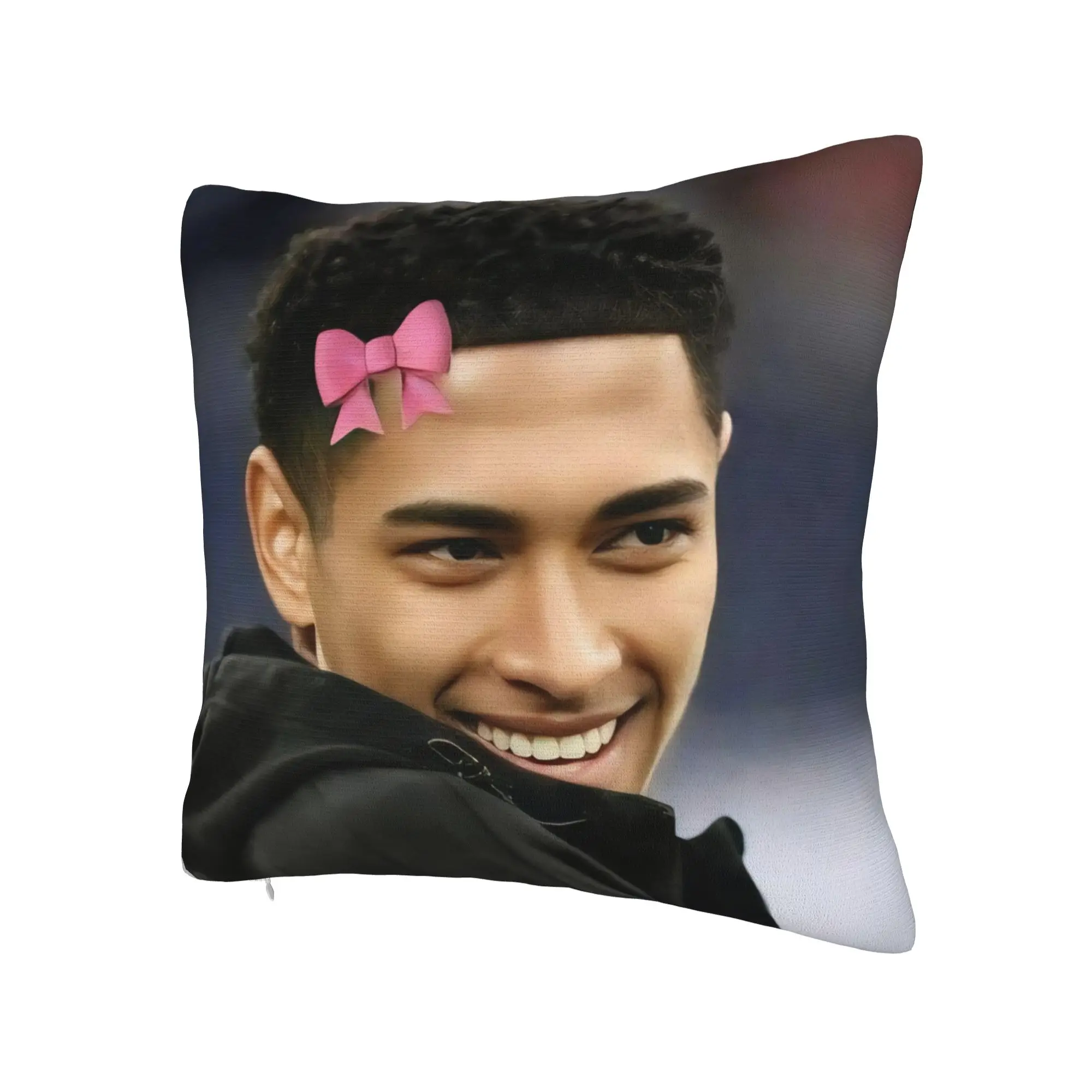 J-Jude B-Bellinghams  Pillow Covers Accessories Soft Cushion Cover Gift Football  Throw Pillow Case Cover Car Multi-Size