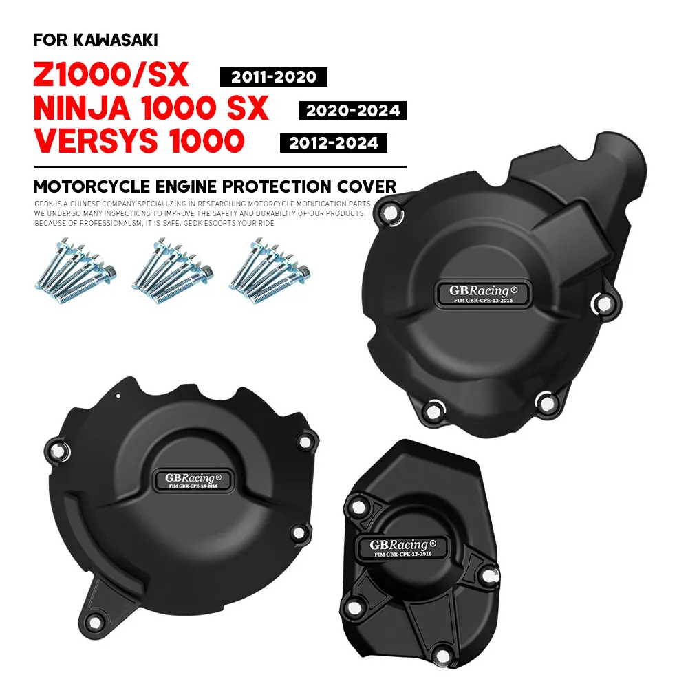 GB Racing Engine Protect Cover Z1000 SX VERSYS1000 NINJA1000SX For KAWASAKI Motorcycle Alternator Clutch Protection Cover