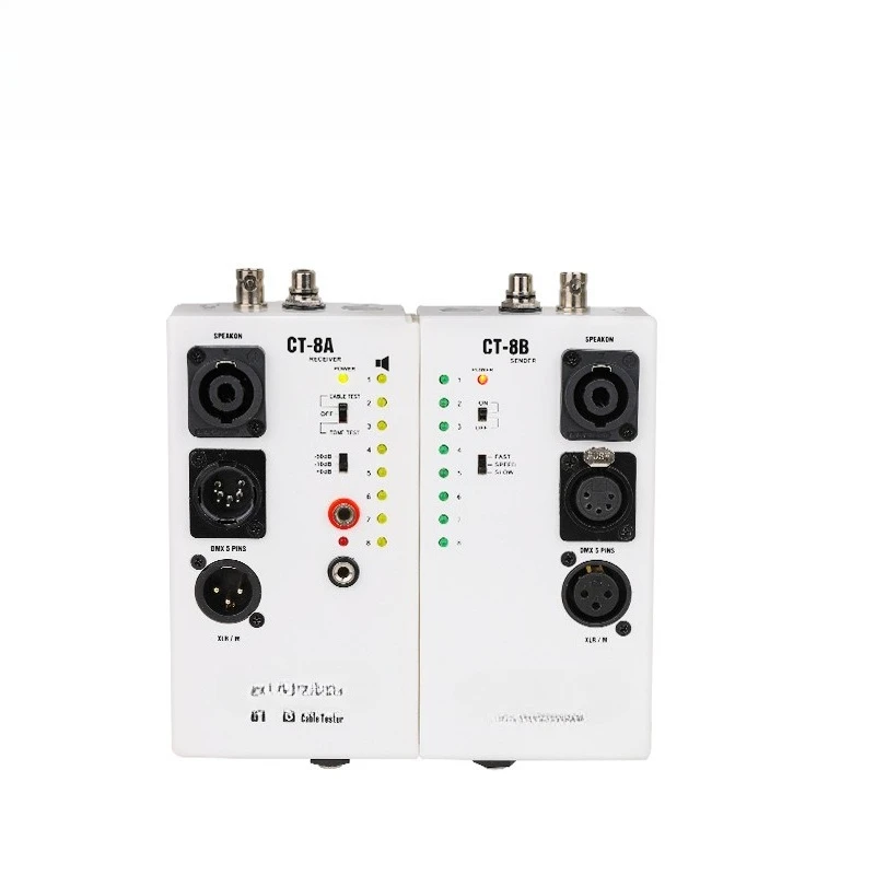 

CT-8 Professional Multi-Purpose Audio Line Test Instrument Engineering Wiring Separation
