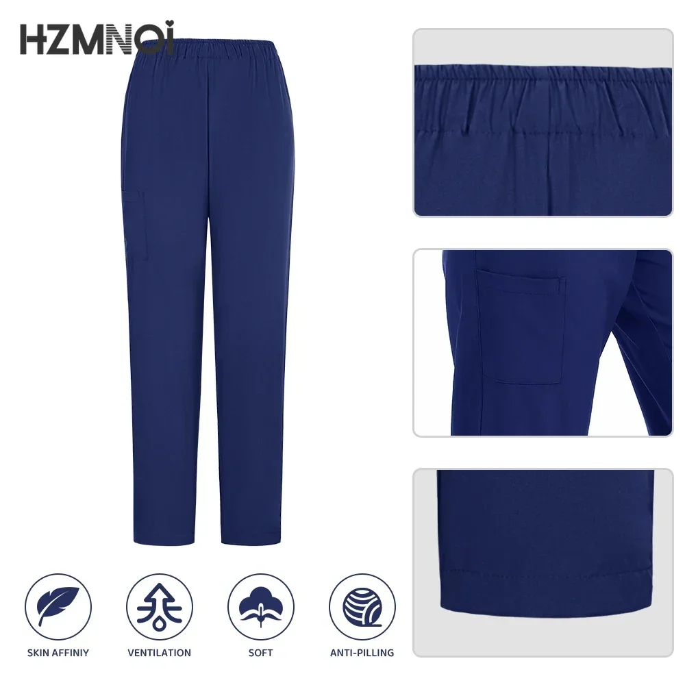 Ziekenhuisarts Verpleegstersuniform Dames Groothandel Casual Korte Mouwen V-hals Joggingpakken Verpleegster Apotheek Werkende Medische Uniformen