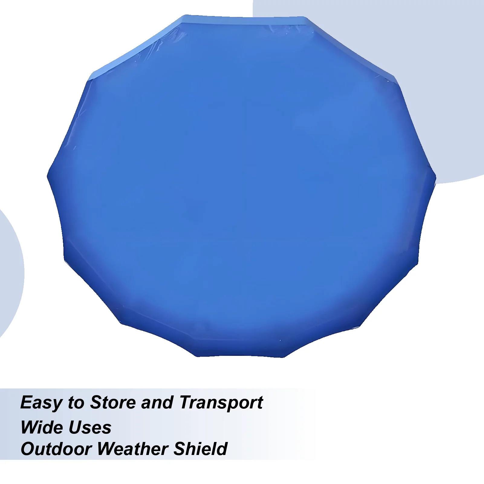 

Trampoline Top Cover Sun Shade For Trampoline Weatherproof UV And Rain Protection Cover For Backyard Garden Outdoor Park
