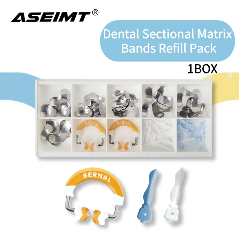 1 Set Kit de Sistema de Matriz Segmentada Dental Bernal Douban, Sistema de Formación, Material Premium para Odontología