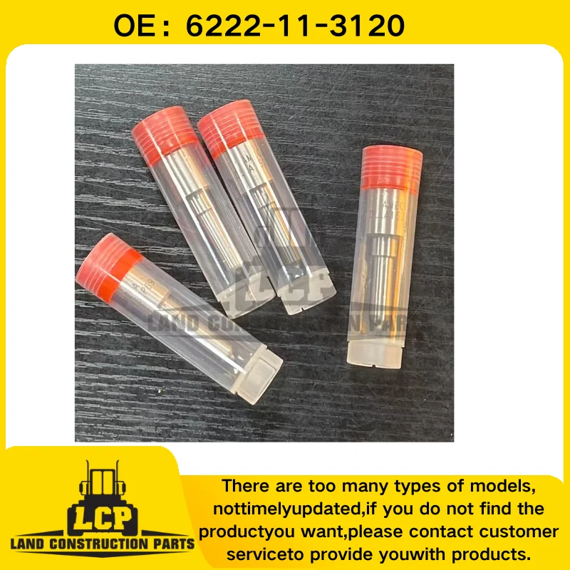 2 pcs Fuel Injector Sprayer Nozzle Tips 093400-5690 For SA6D108 PC300-5 PC310-5 Diesel Injector Nozzle 6222-11-3120