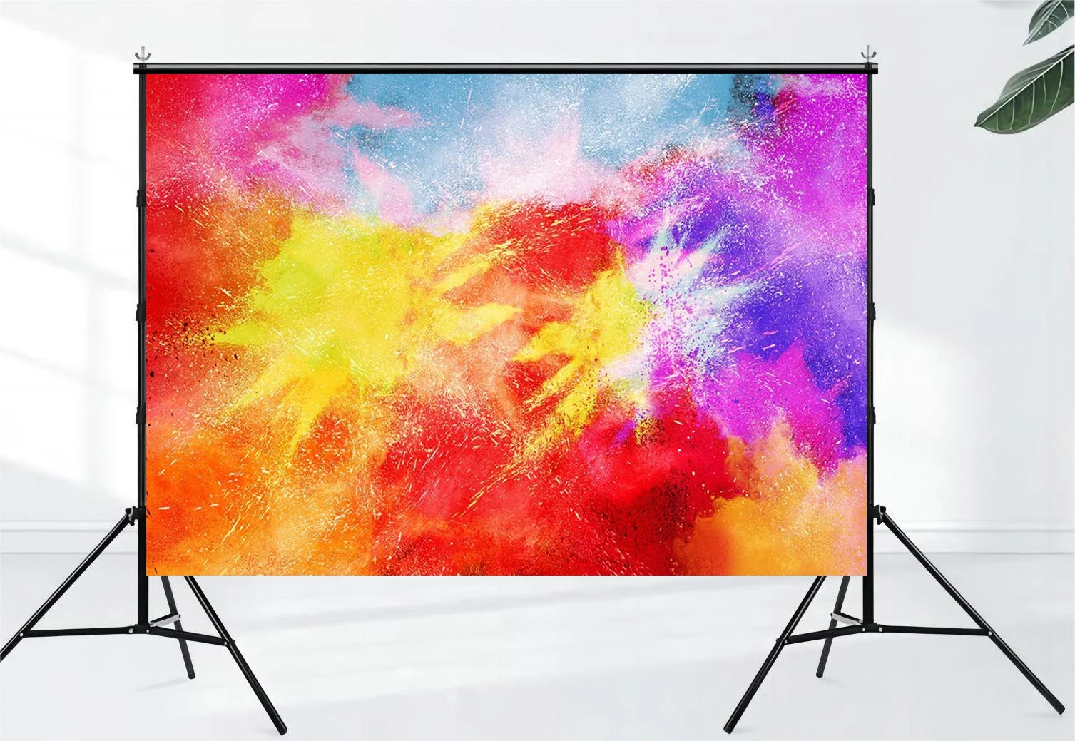 Painting Art Background Color Oil Painting Photography Background Happy Birthday Theme Party Photography Pavilion