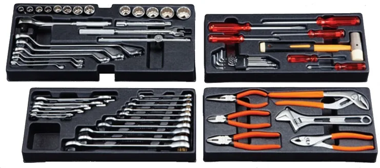 

Workshop tool set professional with metal casing