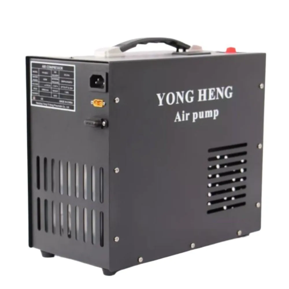 YONG HENG 4500Psi 30Mbar Portable PCP Air Compressor Pump 12VDC/110V/220V High Pressure Air Pump 30mpa